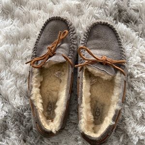 Ugg slip on moccasins